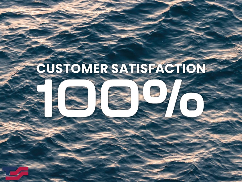 100% Customer Satisfaction in April 2025