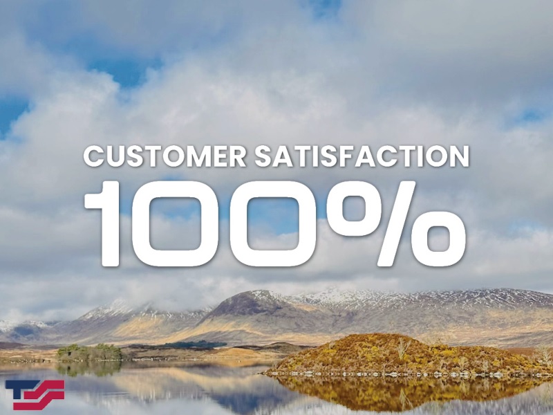 100% Customer Satisfaction in April 2026