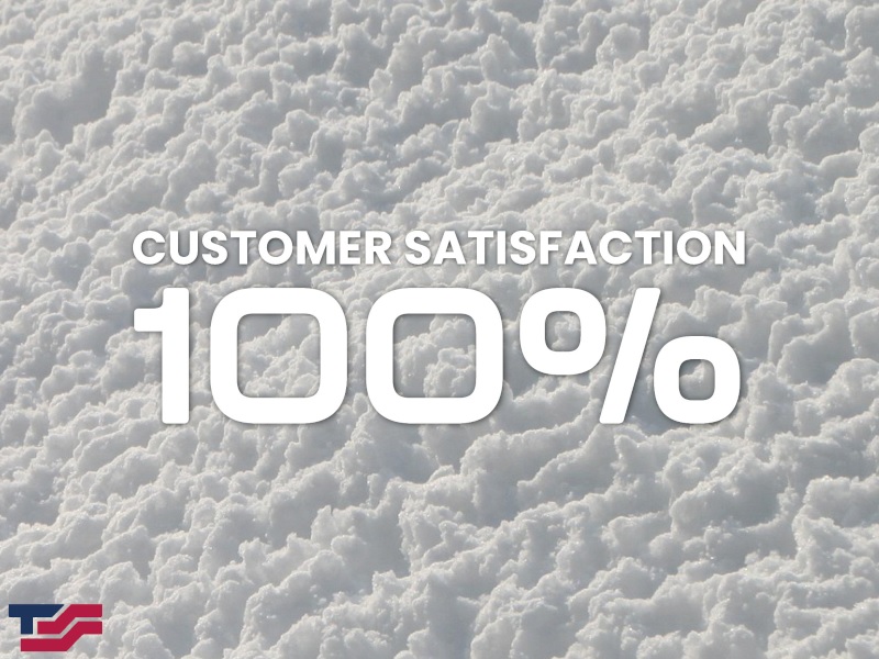 100% customer satisfaction
