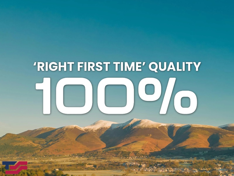 100% right-first-time quality