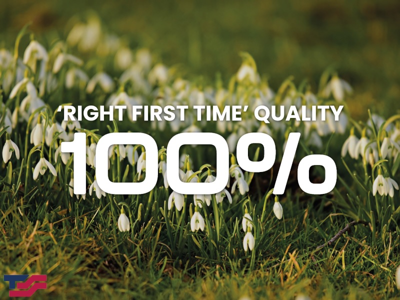100% RFT Quality in February 2025