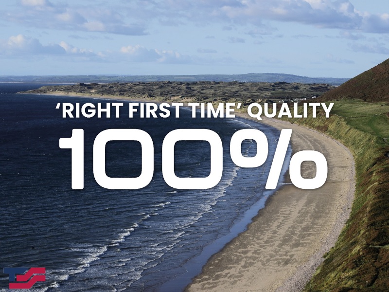 100% Right First Time Quality in June 2025