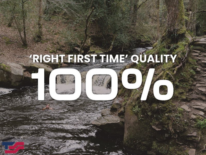 100% Right First Time Quality in April 2026