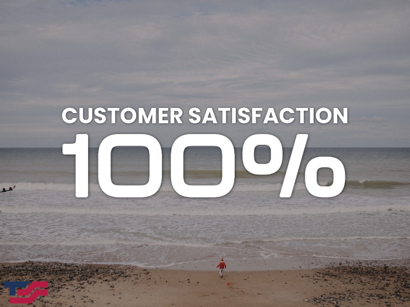100% Customer Satisfaction in August 2026