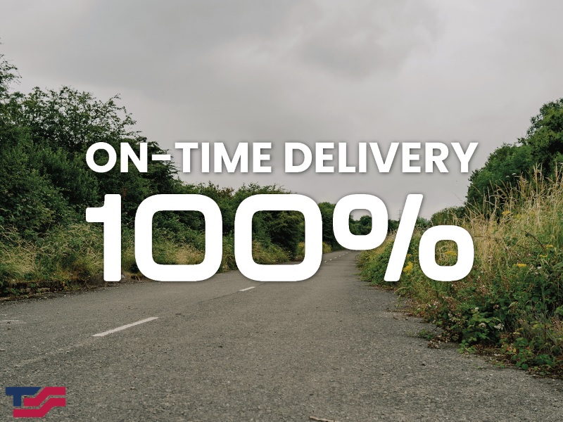 100% On-Time Delivery in August 2026